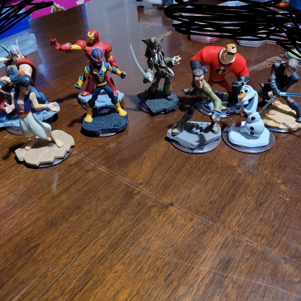Disney infinity 2.0 and 3.0 characters